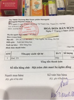 Vitamin c  kẽm dạng ống