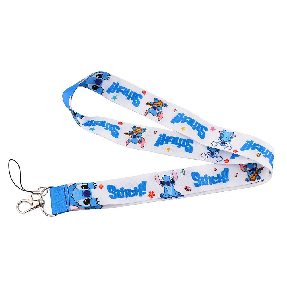 Dây Đeo Điện Thoại / Chìa Khóa / Thẻ ID Họa Tiết Hoạt Hình Stitch Dễ Thương