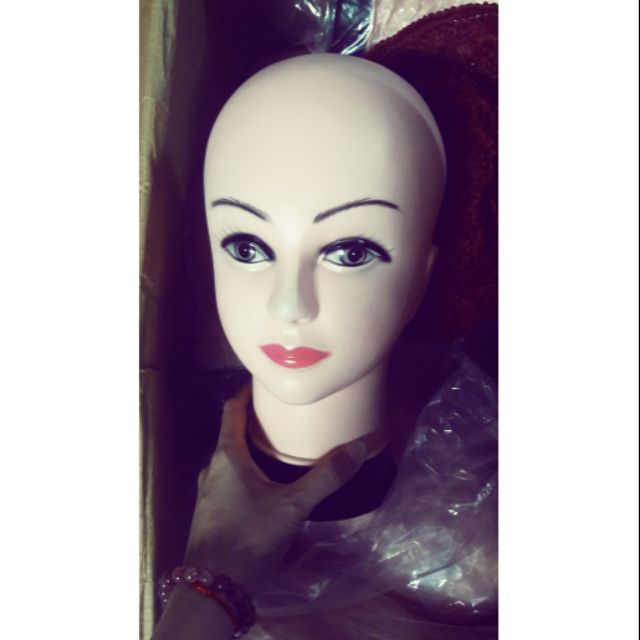 Đầu manocanh nhựa cao cấp