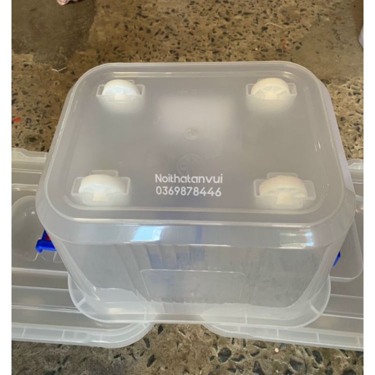 Thùng nhựa vuông tiện ích việt nhật 30L