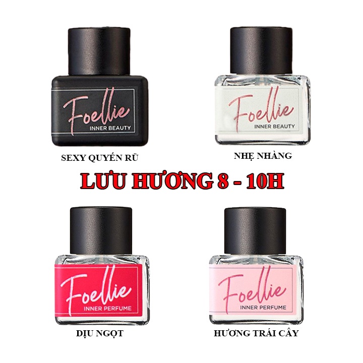 Nước Hoa Vùng Kín Foellie Cao Cấp Nước Hoa Bím Cô Bé Mùi Thơm Lâu Chuẩn Độ Lưu Hương Cả Ngày
