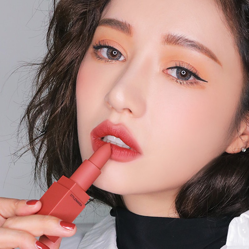 Son Lì 3CE Màu 221 Hồng Đất - 3CE Mood Recipe Matte Lip Color 221 Mellow Flower 2017