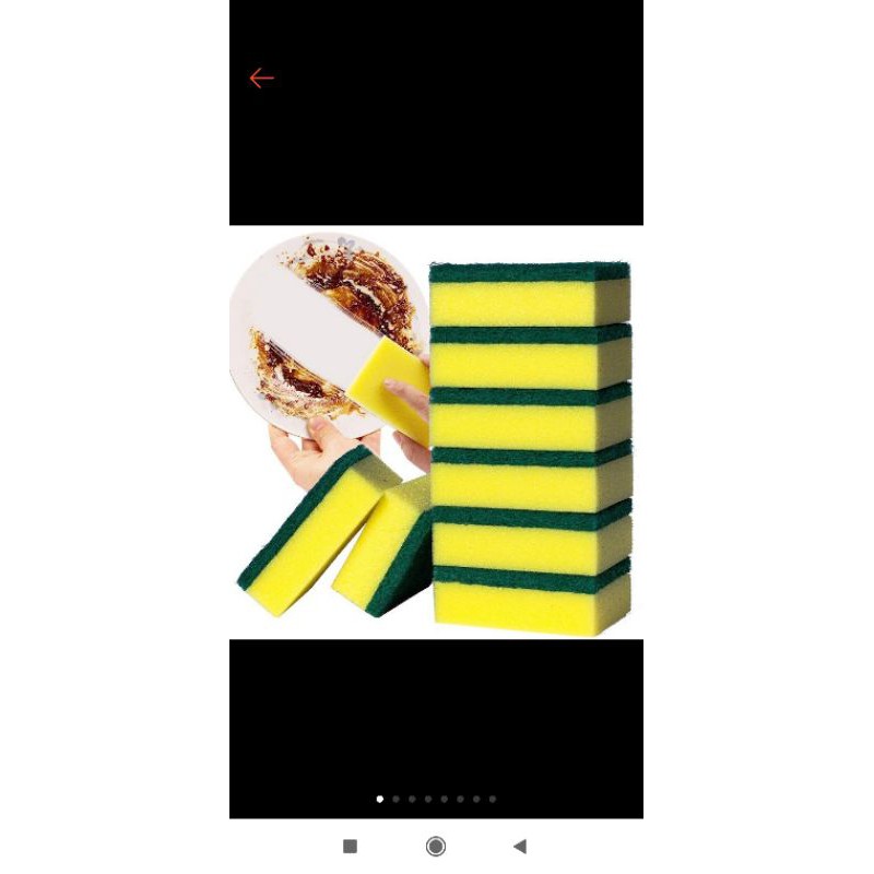 ngaymoimuatan - bọt biển rửa chén