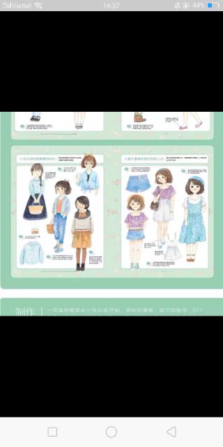 Tập tranh dạy vẽ màu nước Cô bé dễ thương