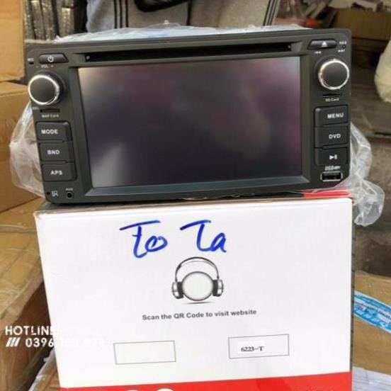 Đầu DVD GPS lắp chung Toyota ( lắp Vios, innova, fortuner, Altisl, yaris..) tặng thẻ GPS ver 2020