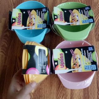 Bộ 3 bát ăn dặm upass
