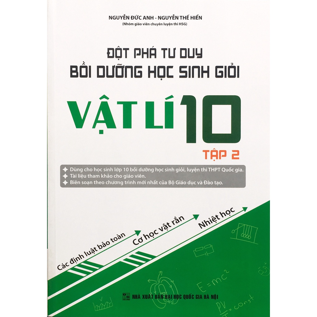 Sách - Đột phá tư duy bồi dưỡng học sinh giỏi Vật Lí 10 - Tập 2