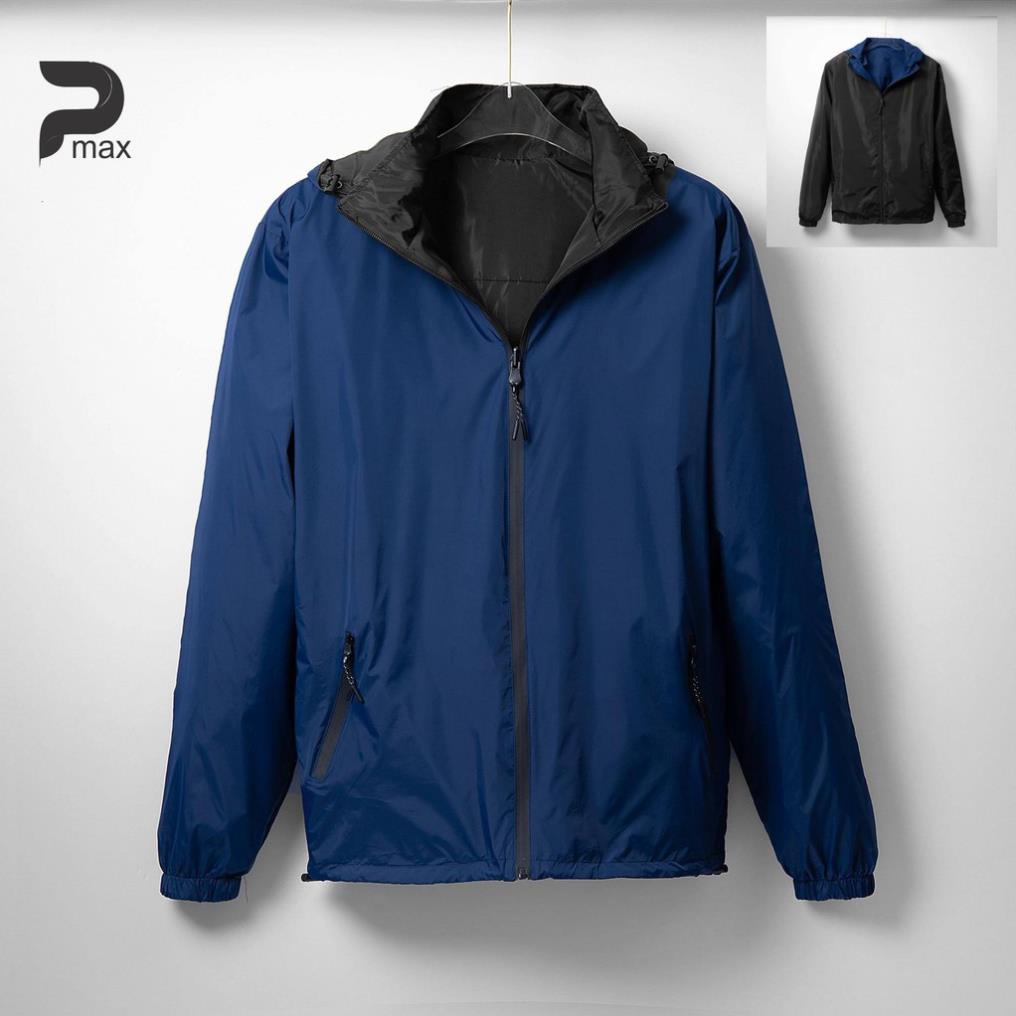 12.12 Áo Gió 2 Mặt Pmax, 2 Lớp, Mặc Cho Cả Nam Nữ, Chống Nước, Chống Gió, Chống Nắng, Phom Trẻ Trung