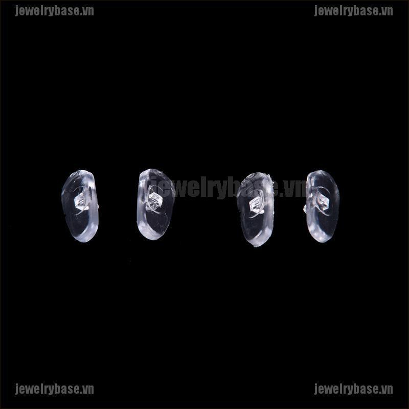 Bộ 50 cặp miếng đệm mũi bằng silicone hình bầu dục cho mắt kính | BigBuy360 - bigbuy360.vn