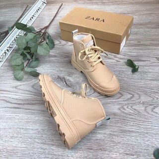 ] Giày bốt cổ lửng đế kép siêu đẹp
