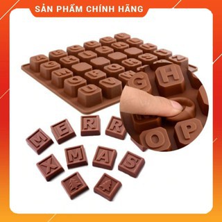 Khuôn đổ chữ cái socola sillicon