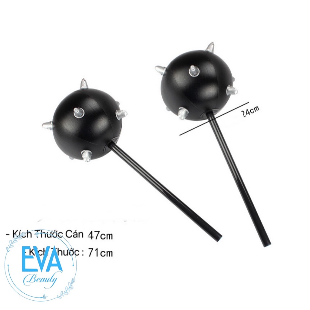 Đồ chơi Búa Gai Tròn Bơm Hơi Cầm Tay Size To 70 Cm M3468