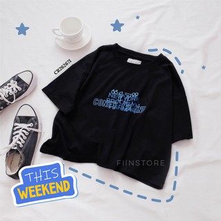 Áo thun croptop NEW YORK basic - Made by Fiin