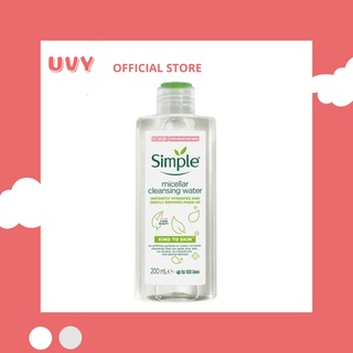 Nước Tẩy Trang Simple Dành Cho Da Nhạy Cảm 200ml