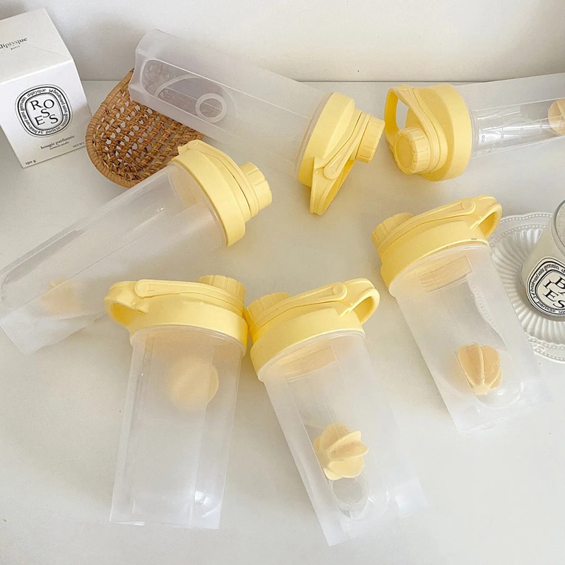 Bình Nước Trong Suốt Dung Tích Lớn Tiện Dụng Cho Học Sinh