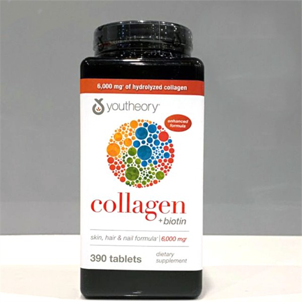 Collagen Mỹ viên uống 390 viên Youtheory + Biotin