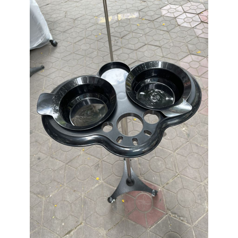 Khay làm tóc bánh xe kèm bát nhuộm