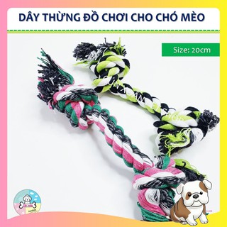 Đồ chơi cho chó mèo - Dây thừng