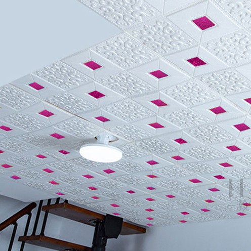 Giấy Dán Tường Họa Tiết Gạch 3D Tự Dính Chống Nước Kích Thước 70X500Cm Phong Cách Retro