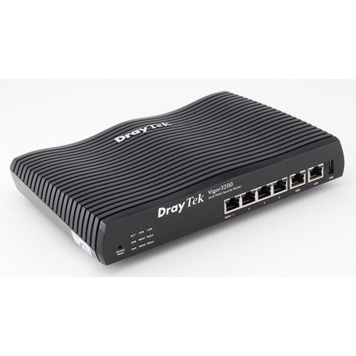 Draytek 3200 Router Cân bằng tải - 4 WAN - LAN 1Gps đã qua sử dụng - còn mới 90%