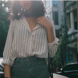 Áo Sơmi Kẻ 1 Sọc