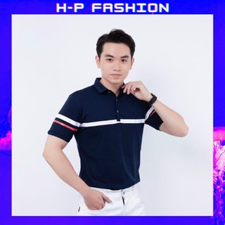 Áo polo nam thời trang Hpfashion, áo thun polo nam vải thun cotton co giãn mềm mịn, form cực chuẩn - ATPLTCS67