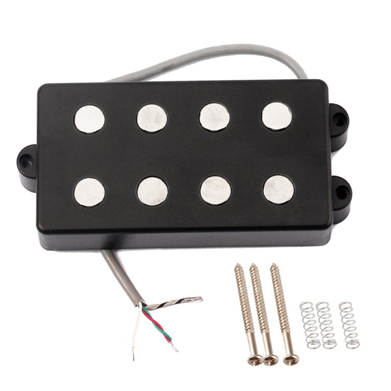 Open Bass 4 String Double Coil Humbucker Pickup 57MM for Bass Guitar