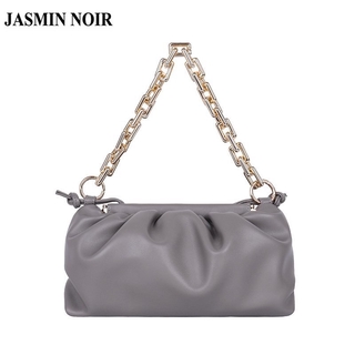 Túi xách JASMIN NOIR thiết kế dây mạ vàng kiểu dáng túi như hình đám mây thời trang c thumbnail