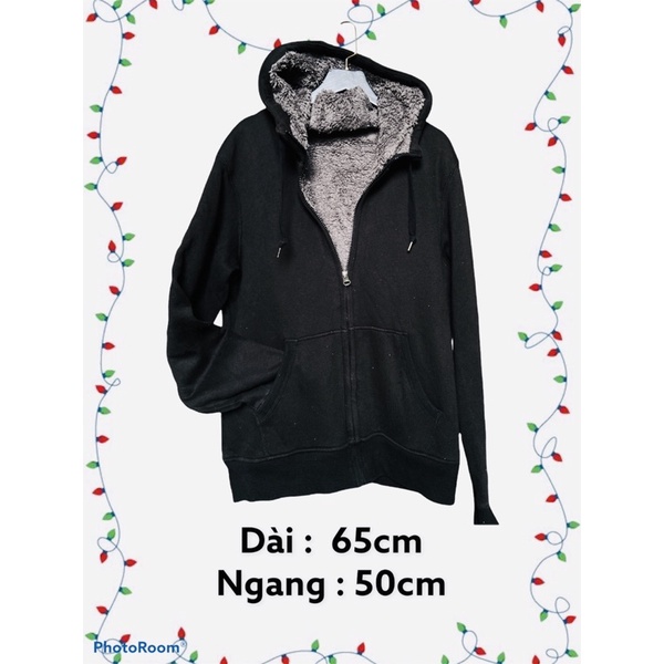 ÁO JACKET 2HAND LÓT LÔNG HIỆU