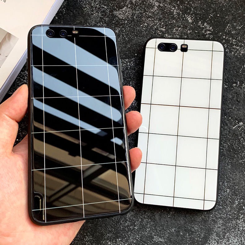 Ốp iphone kính kẻ caro cho iphone 6 s plus 7 8 plus Xr X s max 11 11 pro max 12 mini 12 pro max Se2