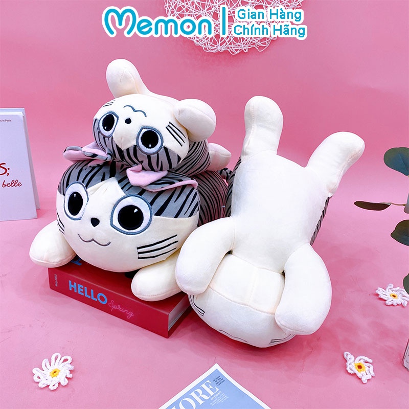 Gấu Bông Mèo Chi Nằm Cao Cấp Memon