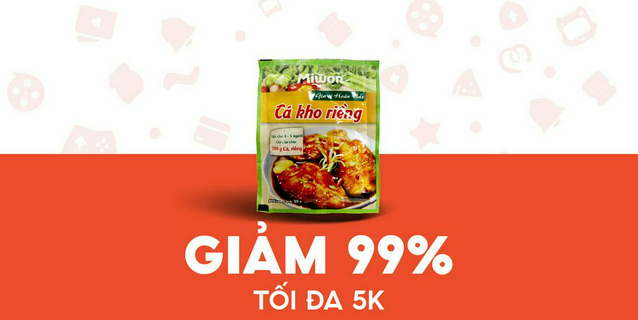 - sói biển - giảm 5k gói gia vị cá kho riềng miwon 30g