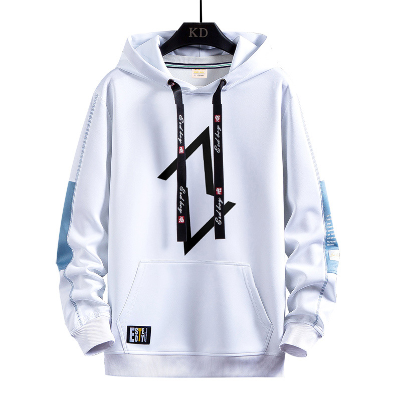 Áo hoodie kiểu dáng đơn trẻ trung sành điệu cho nam