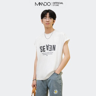 Áo Tanktop Có Tay Áo Thun Nam MANDO 3 Màu Vải Cotton Cao Cấp Form Rộng Basic Thể Thao Unisex Thời Trang Hàn Quốc PDN079
