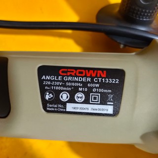 Máy mài góc Crown CT13322