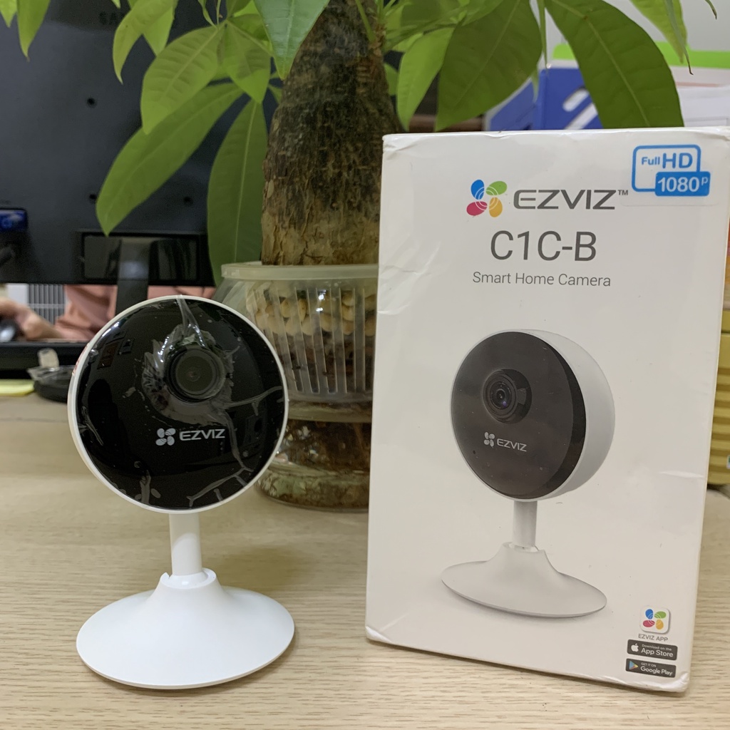 Camera Trong Nhà Ezviz C1C-B 1080p Wifi Đàm Thoại 2 Chiều-Chính Hãng - Bảo hành 24 tháng