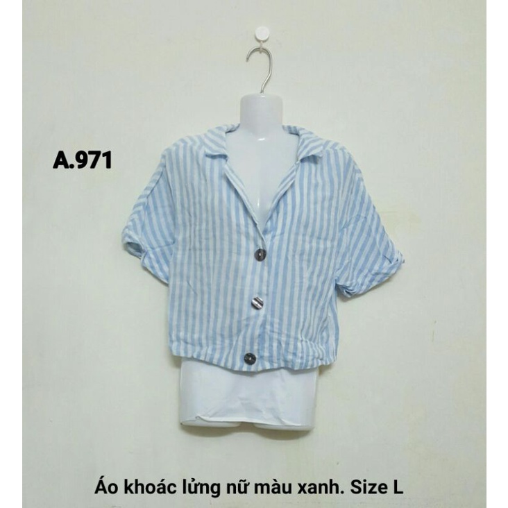 ÁO KHOÁC KẺ SỌC CROPTOP