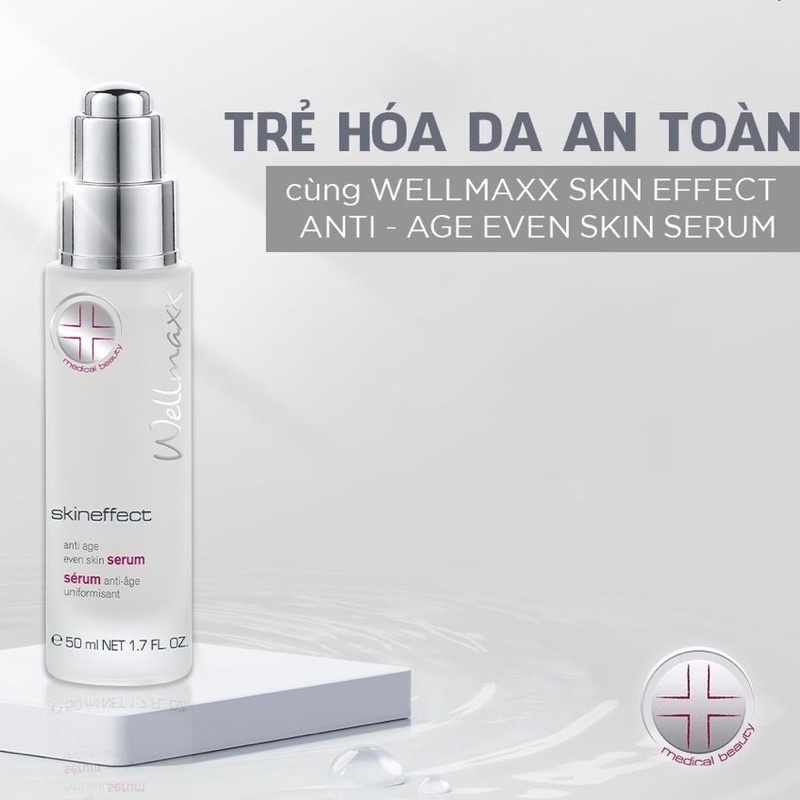Tinh Chất Phục Hồi Chống Lão Hoá Cho Da Nhạy Cảm Wellmaxx Skineffect Anti Age Even Skin Serum
