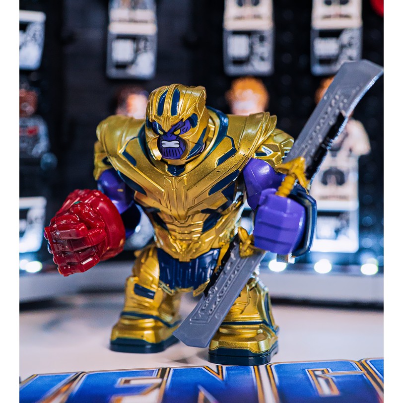 lego Thanos mô hình Marvel bộ sưu tập mini figure