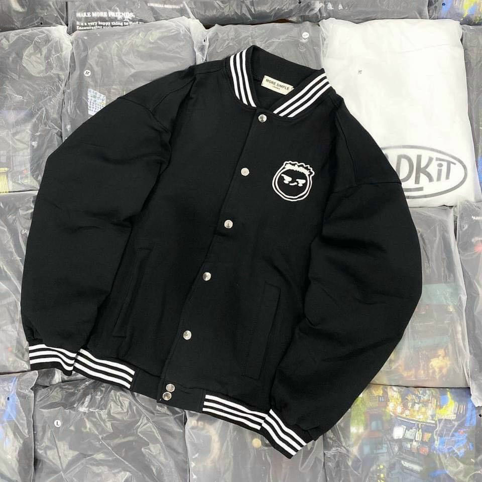 Áo khoác bomber nam nữ Unisex cao cấp 2 lớp dày dặn, áo khoác dù cardigan phao đẹp form rộng mặc đôi, couple K107 - HÀNG