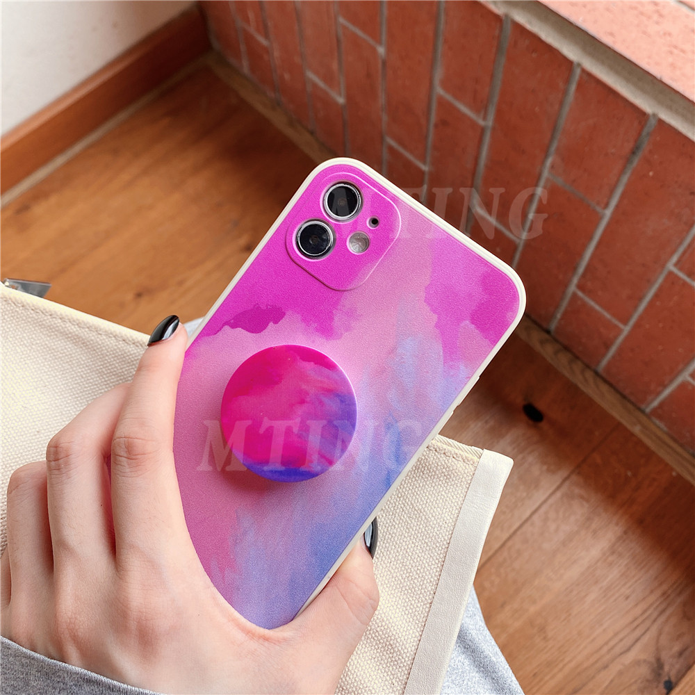 Ốp điện thoại TPU mềm in hình mưa nhiều màu cho Huawei Nova 7SE 7i 5T 3i Y9 Prime 2019 Mate 30 Pro