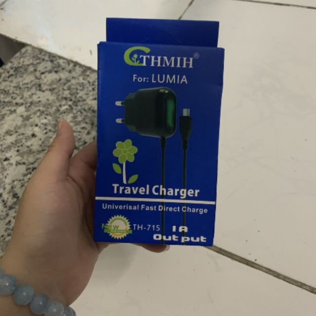 Bộ sạc liền Nokia Lumia sạc siêu nhanh