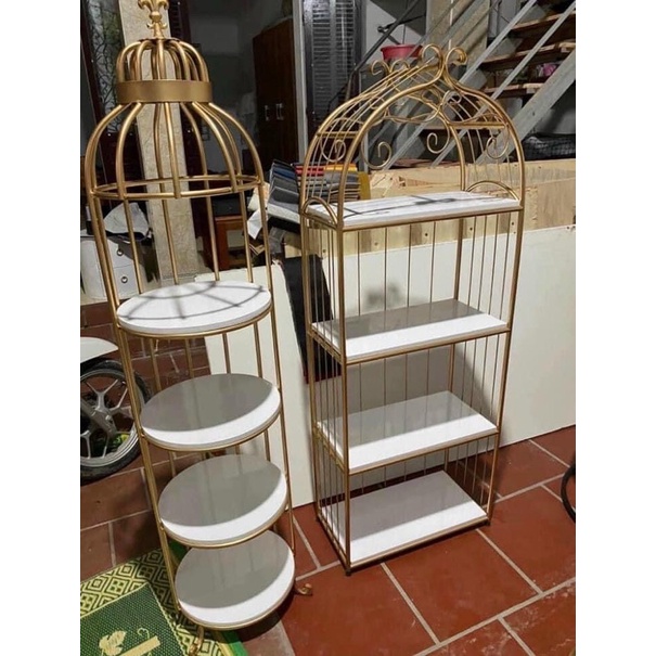 Kệ lồng chim 3,4, 5 tầng