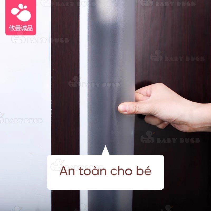 Miếng dán khe cửa chống kẹp tay an toàn cho bé