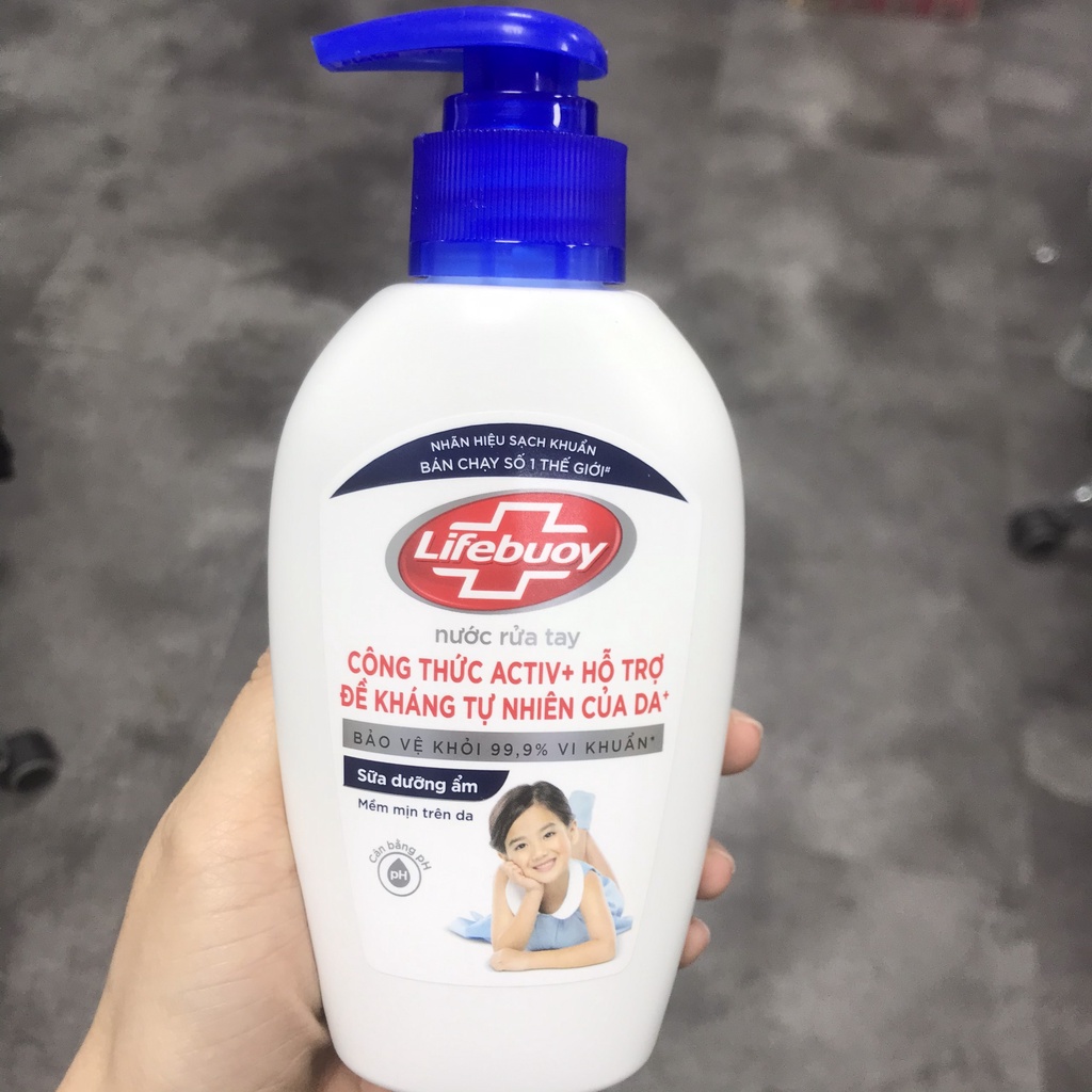 Nước rửa tay Lifeboy 177ml /444ml Xà phòng rửa tay diệt khuẩn Lifebuoy nước rửa tay lifebuoy túi 392ml