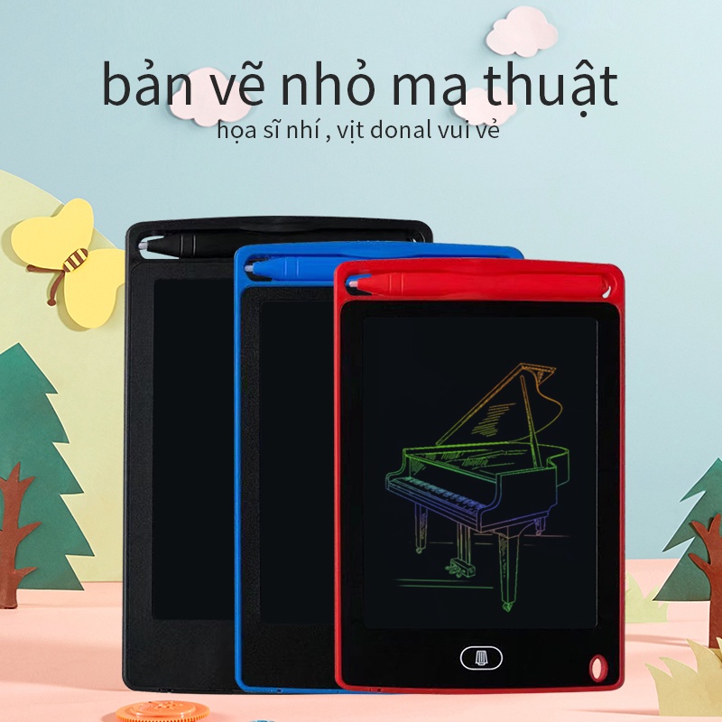 Bảng vẽ điện tử thông minh xóa viết tự động trẻ em giá tốt nhất 6'5 inch, 8'5 inch, 10 inch, 12inch