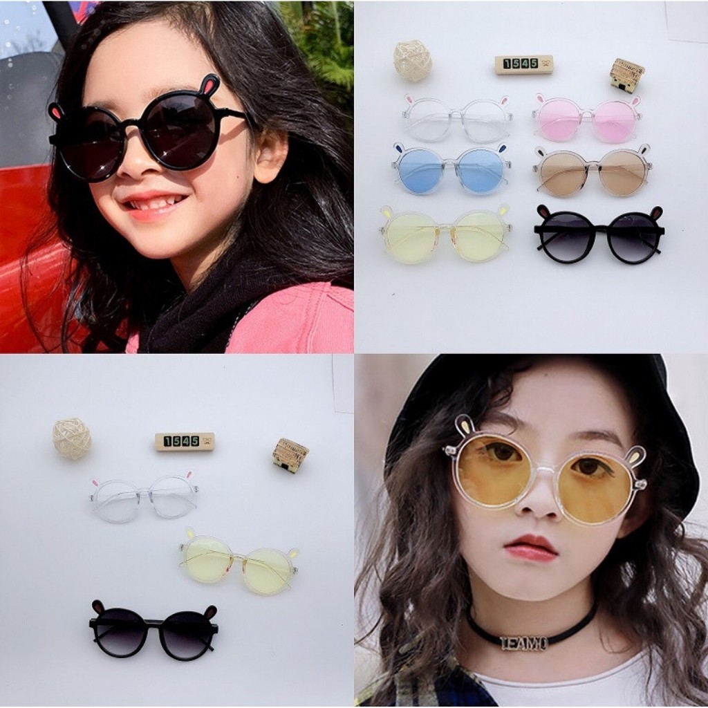 Kính Cho Bé♥ Free Ship ♥ Kính Mát Phối Tai Thỏ Đáng Yêu KM02