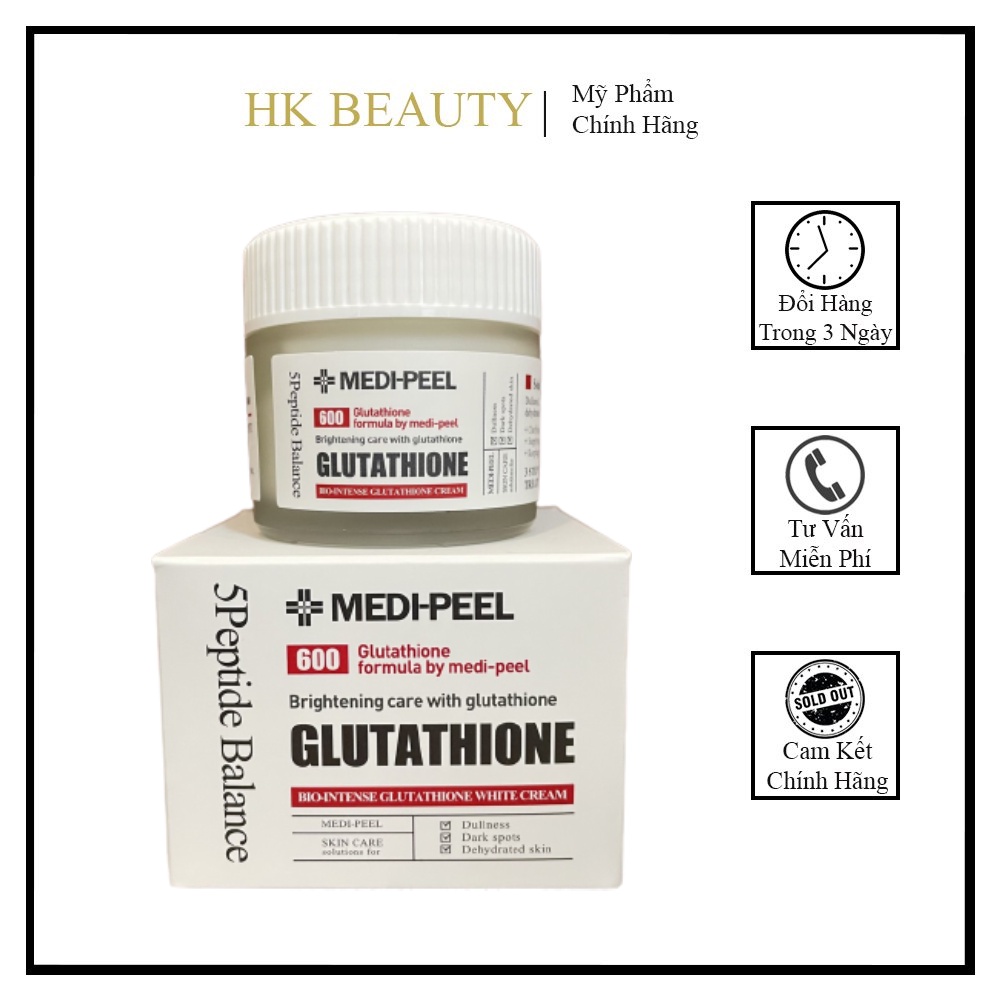 KEM DƯỠNG TRẮNG DA MEDIPEEL GLUTATHIONE 600