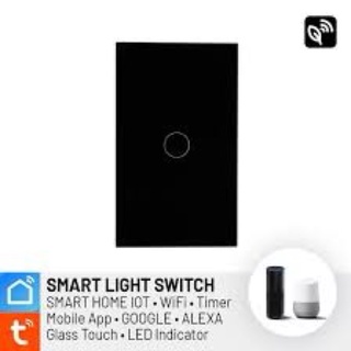 Công tắc wifi Smart Switch Tuya, app Smart Life, 1 chạm 2 chạm
