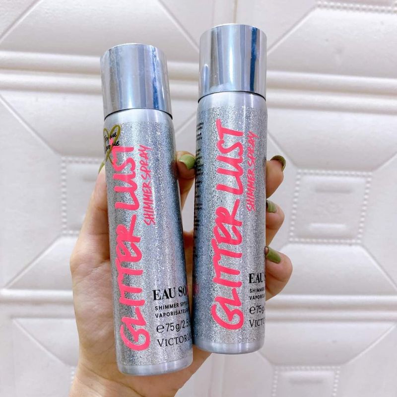 Xịt Thơm Toàn Thân Có Nhũ Victoria’s Secret Glitter Lust Shimmer Spray